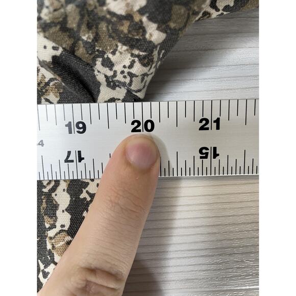 GILI Blazer Womens 14 Snake Print Tan Black Single Button Stretch Jacket Modern - Picture 5 of 10